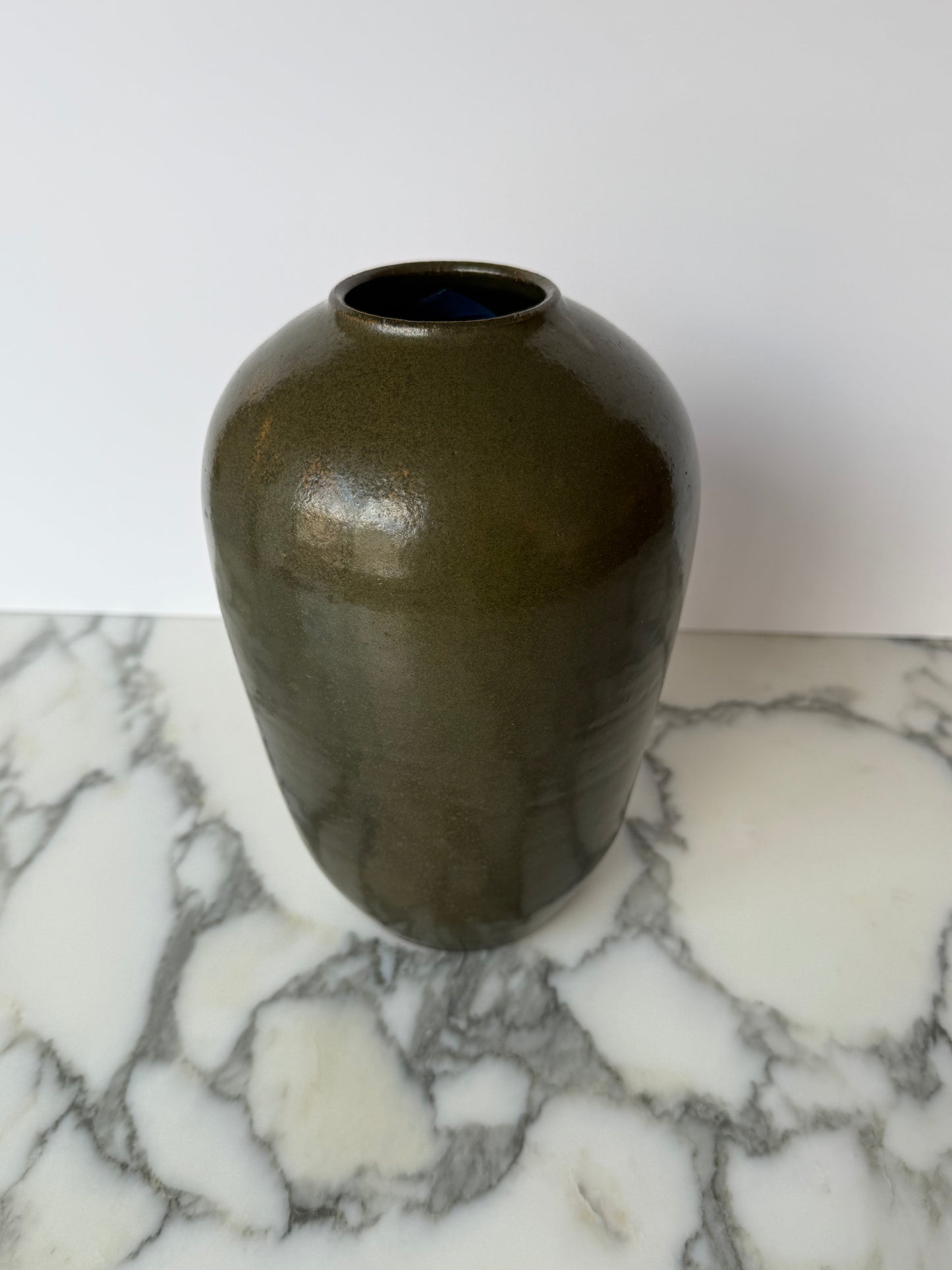 Ben Owen Seagrove Pottery Vase - Signed North Carolina Studio Pottery