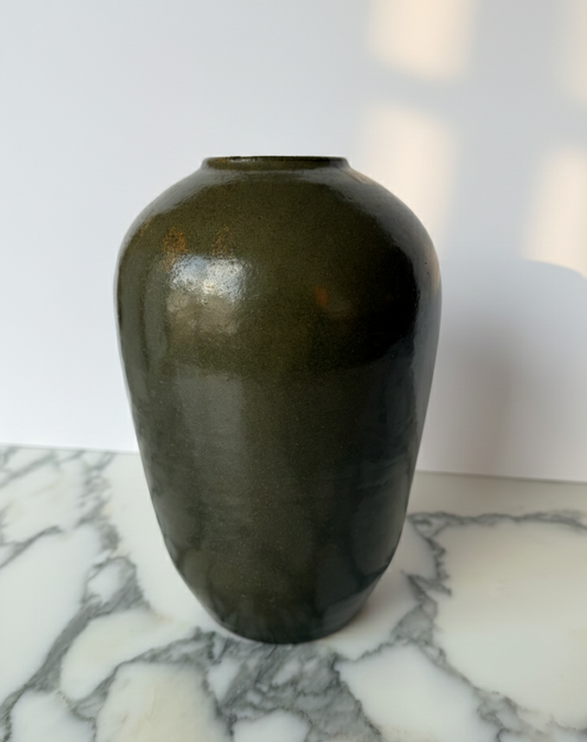 Ben Owen Seagrove Pottery Vase - Signed North Carolina Studio Pottery