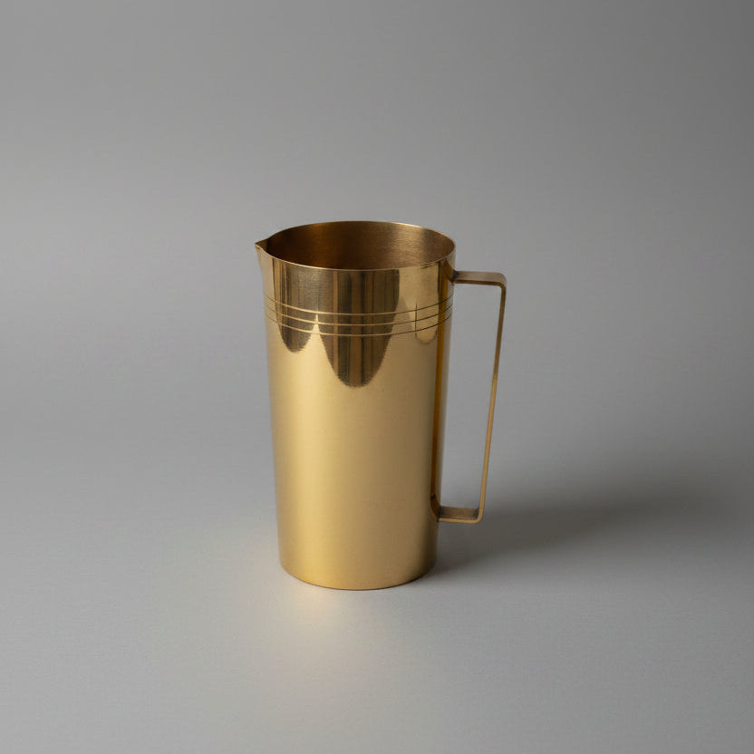24K Gold-Plated Pitcher, Attributed to Tommi Parzinger for Dorlyn Silversmiths, 1960s